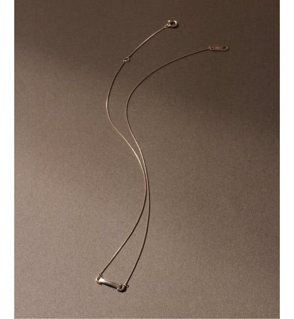 Lilas by Spick&Span「《WEB限定》バックルネックレス K10」|ネックレス|