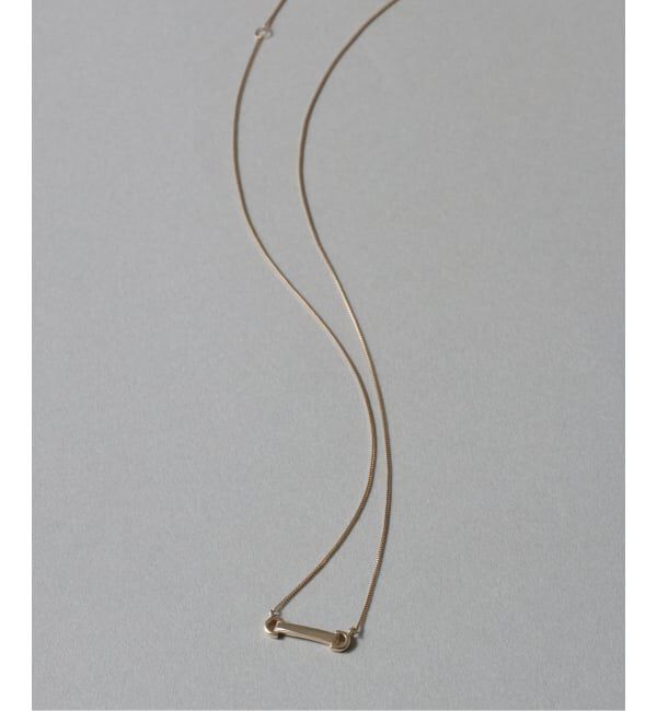 Lilas by Spick&Span「《WEB限定》バックルネックレス K10」|ネックレス|