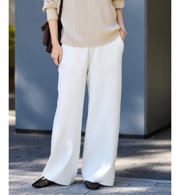 FRAMeWORK「スムースストレートパンツ」|その他|