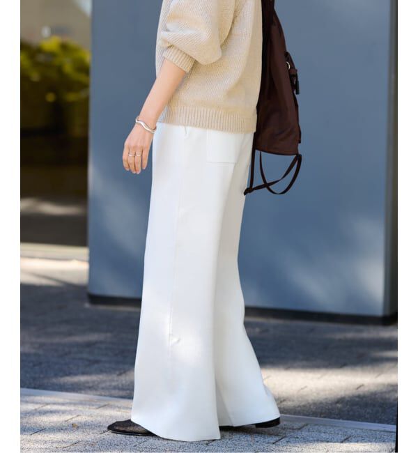 FRAMeWORK「スムースストレートパンツ」|その他|