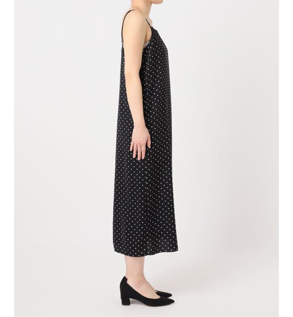 U by SPICK&SPAN「ドットプリントキャミワンピ」|ワンピース|