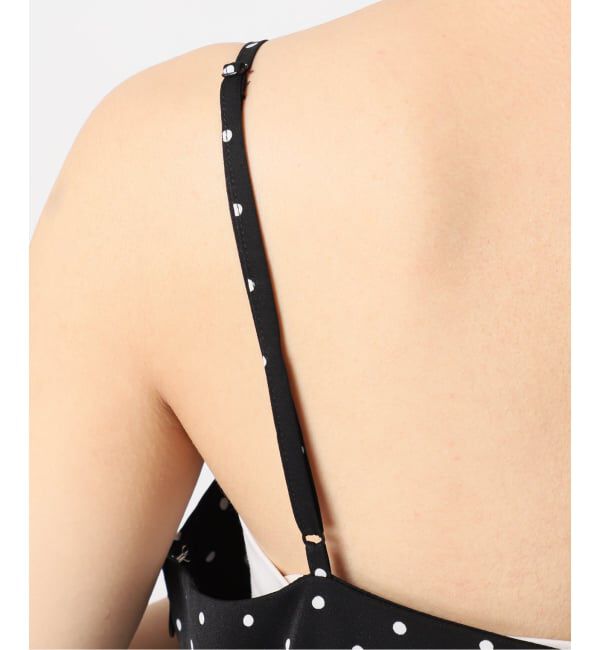 U by SPICK&SPAN「ドットプリントキャミワンピ」|ワンピース|