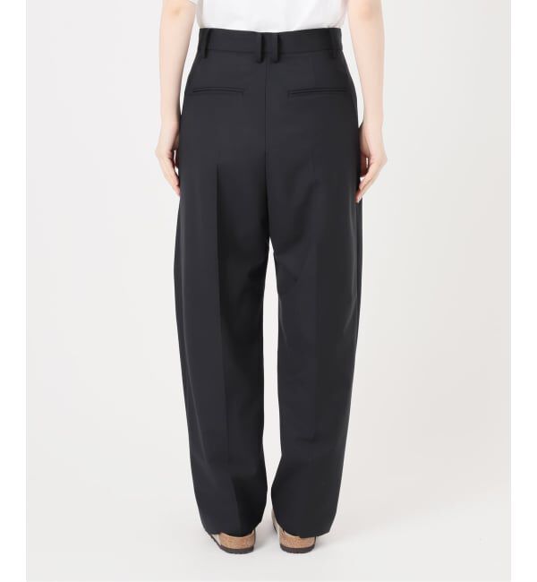 FRAMeWORK「≪追加≫サマーウールコクーンパンツ」|スラックス|