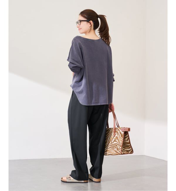 FRAMeWORK「≪追加≫サマーウールコクーンパンツ」|スラックス|