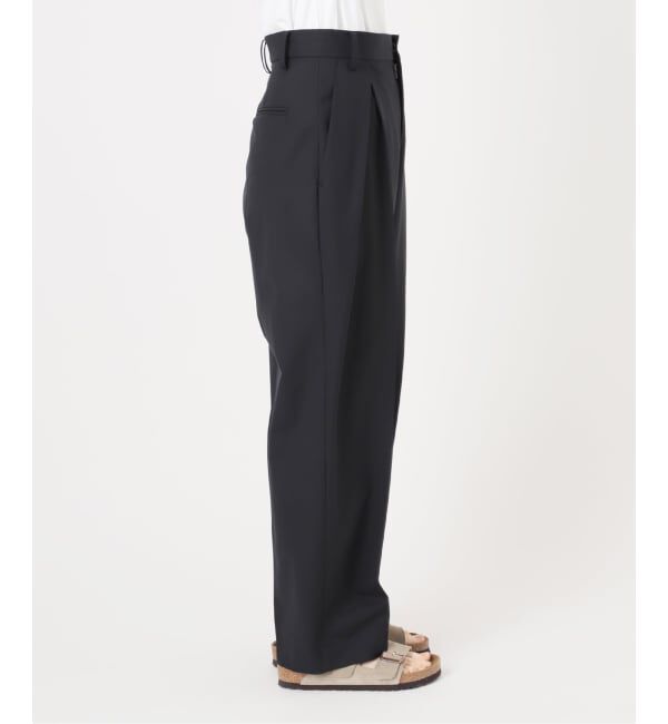 FRAMeWORK「≪追加≫サマーウールコクーンパンツ」|スラックス|