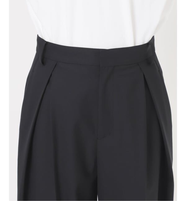 FRAMeWORK「≪追加≫サマーウールコクーンパンツ」|スラックス|