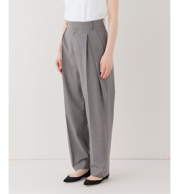 FRAMeWORK「≪追加≫サマーウールコクーンパンツ」|スラックス|