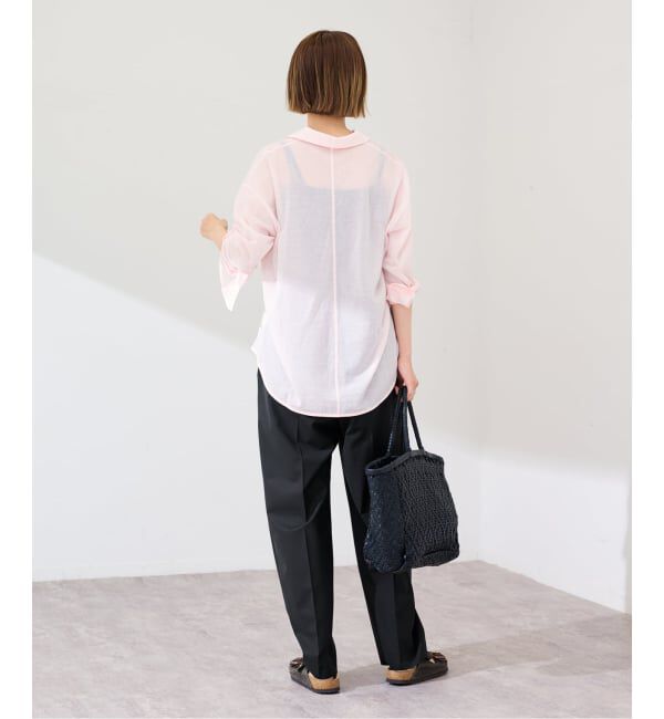 FRAMeWORK「≪追加≫サマーウールコクーンパンツ」|スラックス|