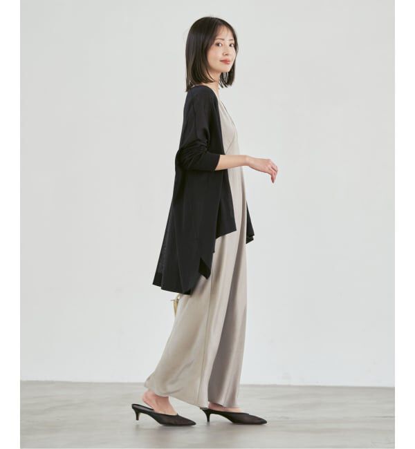 NOBLE「《WEB限定追加予約2》18Gシアーカーディガン」|カーディガン|