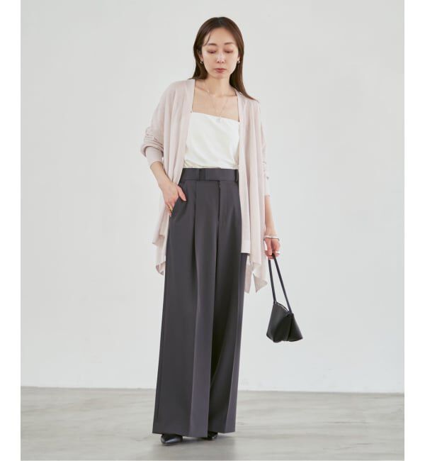 NOBLE「《WEB限定追加予約2》18Gシアーカーディガン」|カーディガン|