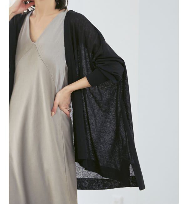 NOBLE「《WEB限定追加予約2》18Gシアーカーディガン」|カーディガン|