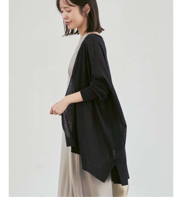 NOBLE「《WEB限定追加予約2》18Gシアーカーディガン」|カーディガン|