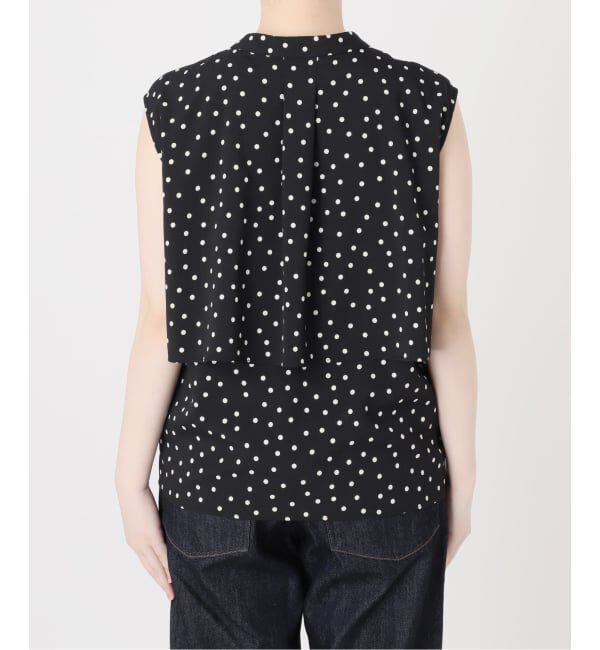 Spick and Span「《予約》ドットノースリブラウス」|シャツ・ブラウス|