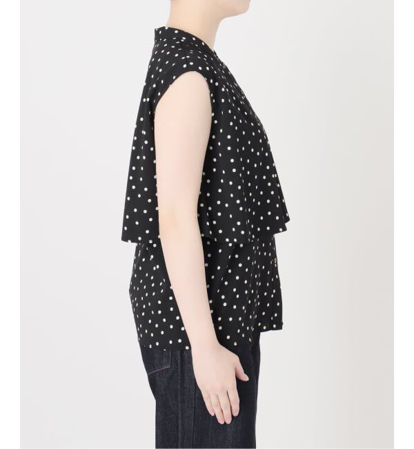 Spick and Span「《予約》ドットノースリブラウス」|シャツ・ブラウス|