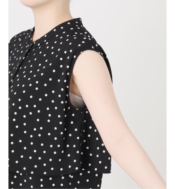 Spick and Span「《予約》ドットノースリブラウス」|シャツ・ブラウス|