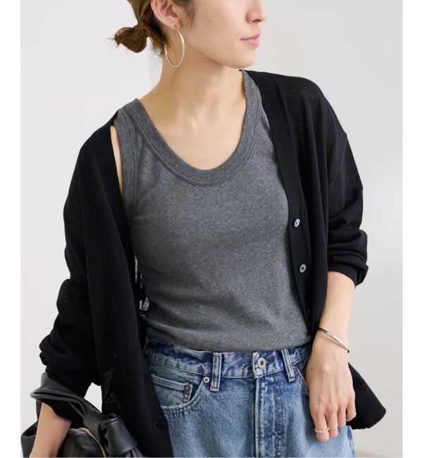 FRAMeWORK「≪追加≫GICIPI/ジチピ VANADIO 3」|タンクトップ|グレーB