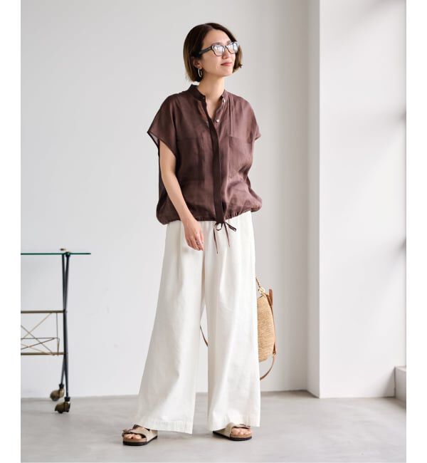 FRAMeWORK「≪追加≫綿麻イージーパンツ 2」|その他|