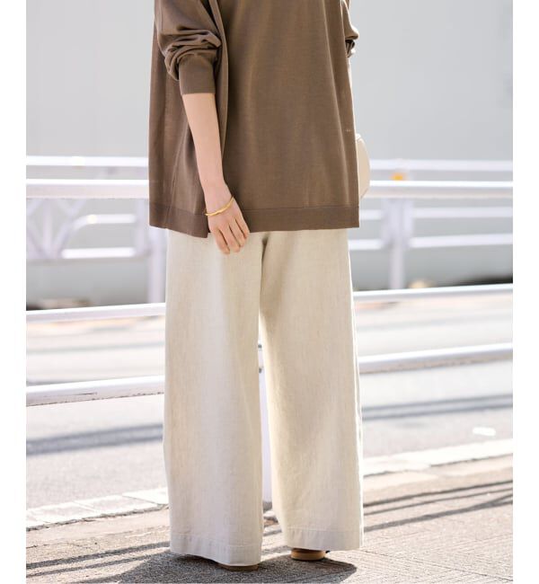 FRAMeWORK「≪追加≫綿麻イージーパンツ 2」|その他|