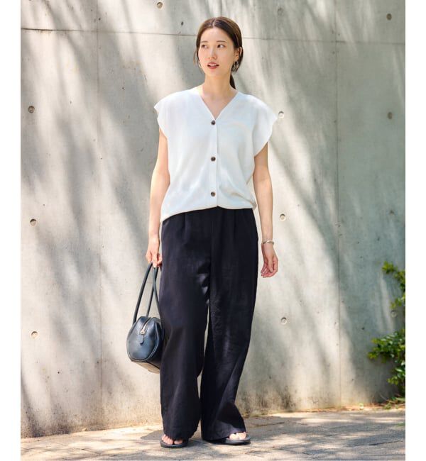 FRAMeWORK「≪追加≫綿麻イージーパンツ 2」|その他|