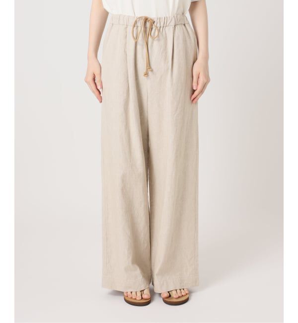 FRAMeWORK「≪追加≫綿麻イージーパンツ 2」|その他|