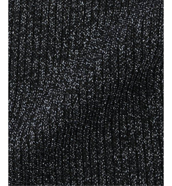  「piedinudi/ ピエディヌーディー LAME RIB HIGH」|ソックス|