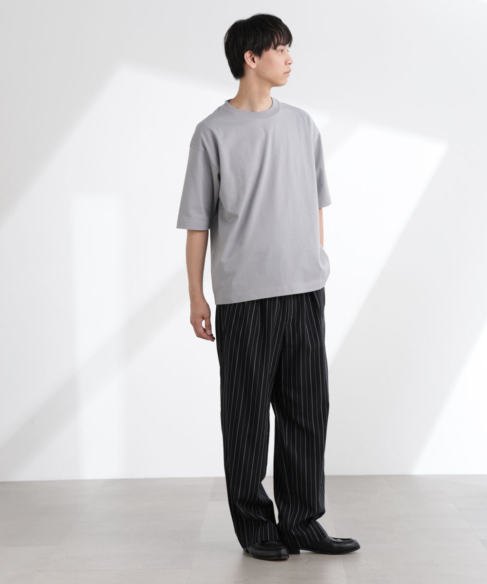 nano･universe「ヘビーウェイトワイドTシャツ 半袖」|Tシャツ・カットソー|