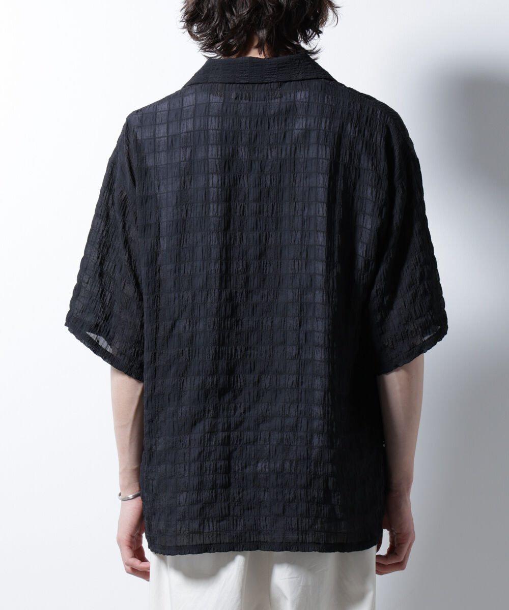 nano･universe「シースルーチェックシャツ」|シャツ・ブラウス|