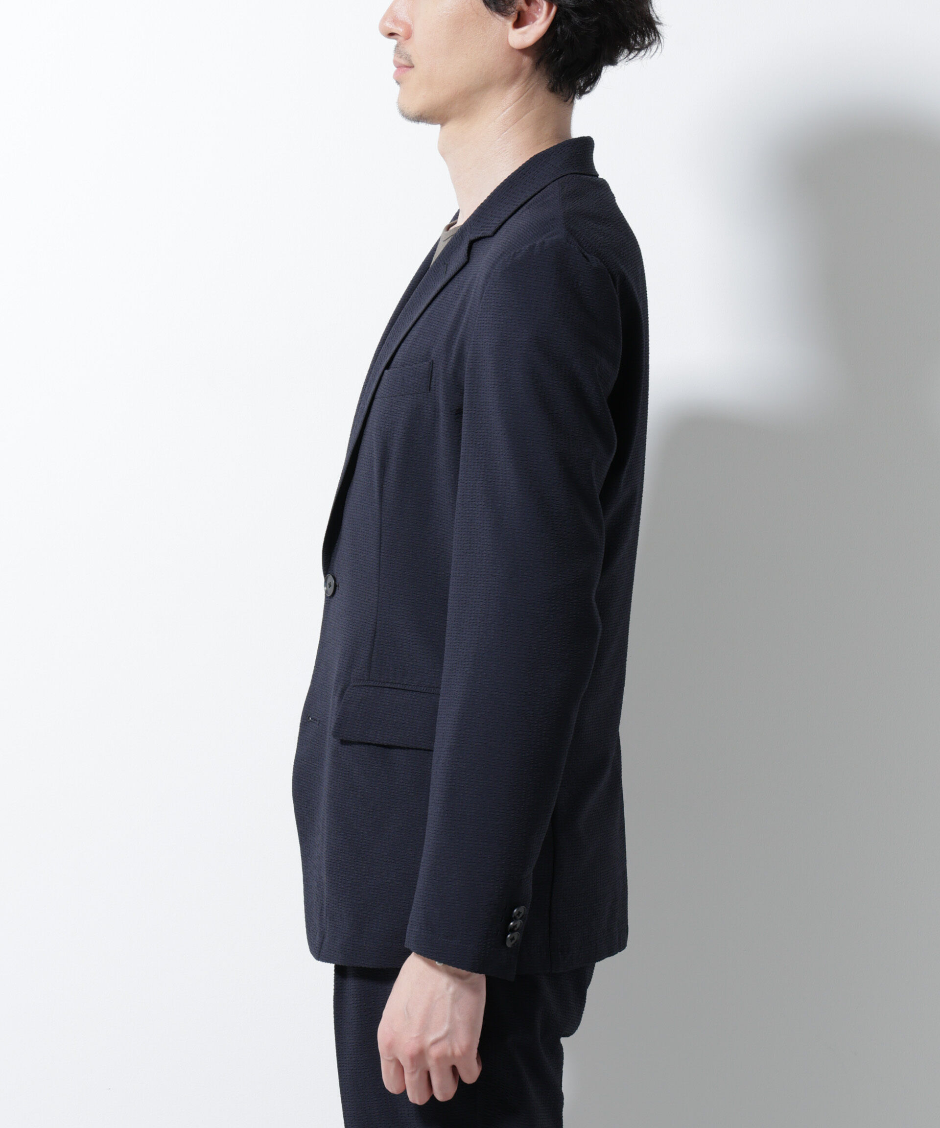 nano･universe「「Damerino」DotAir(R)サッカーストレッチセットアップ/吸水速乾」|スーツ|