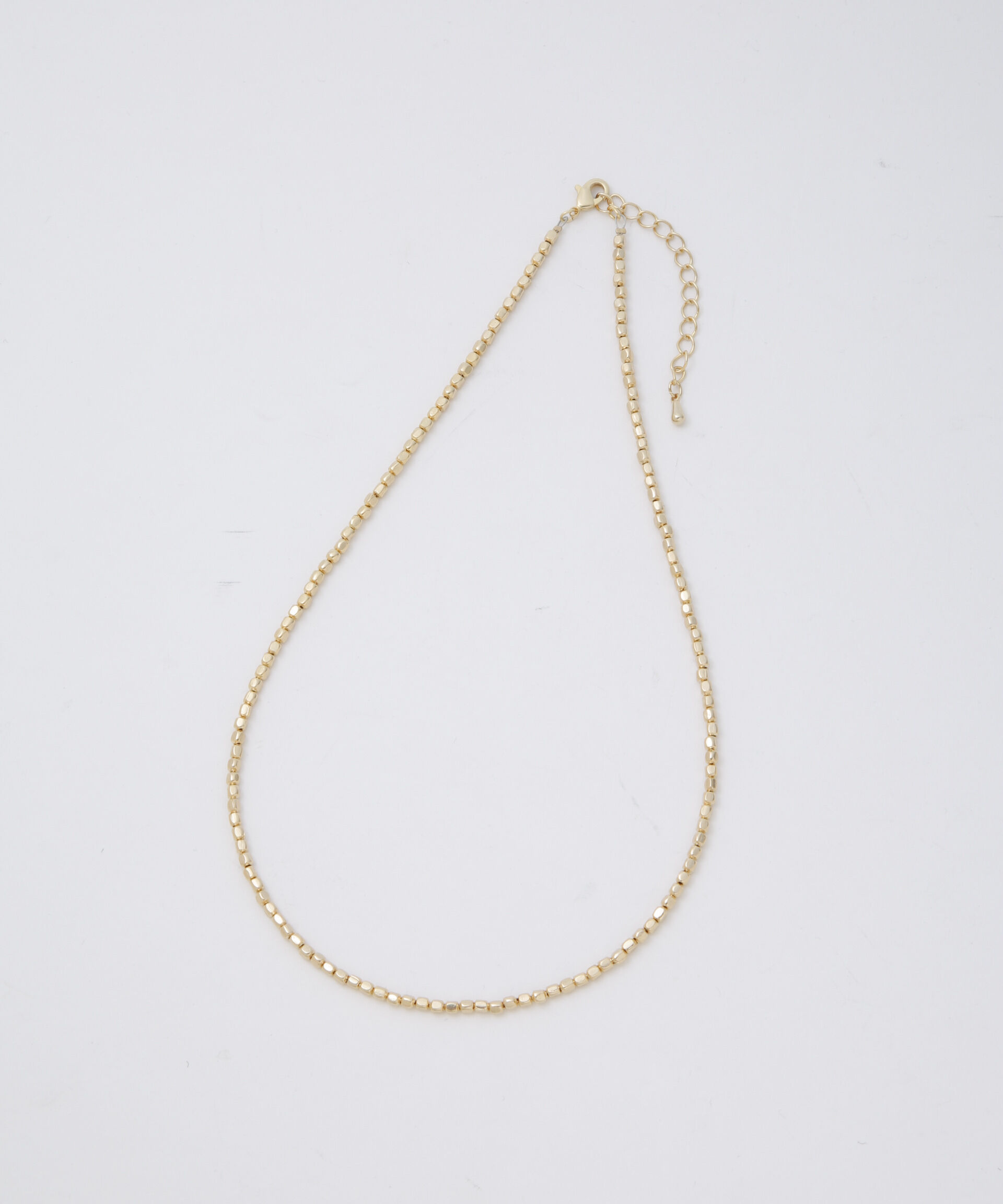 nano･universe「メタルビーズネックレス」|ネックレス|