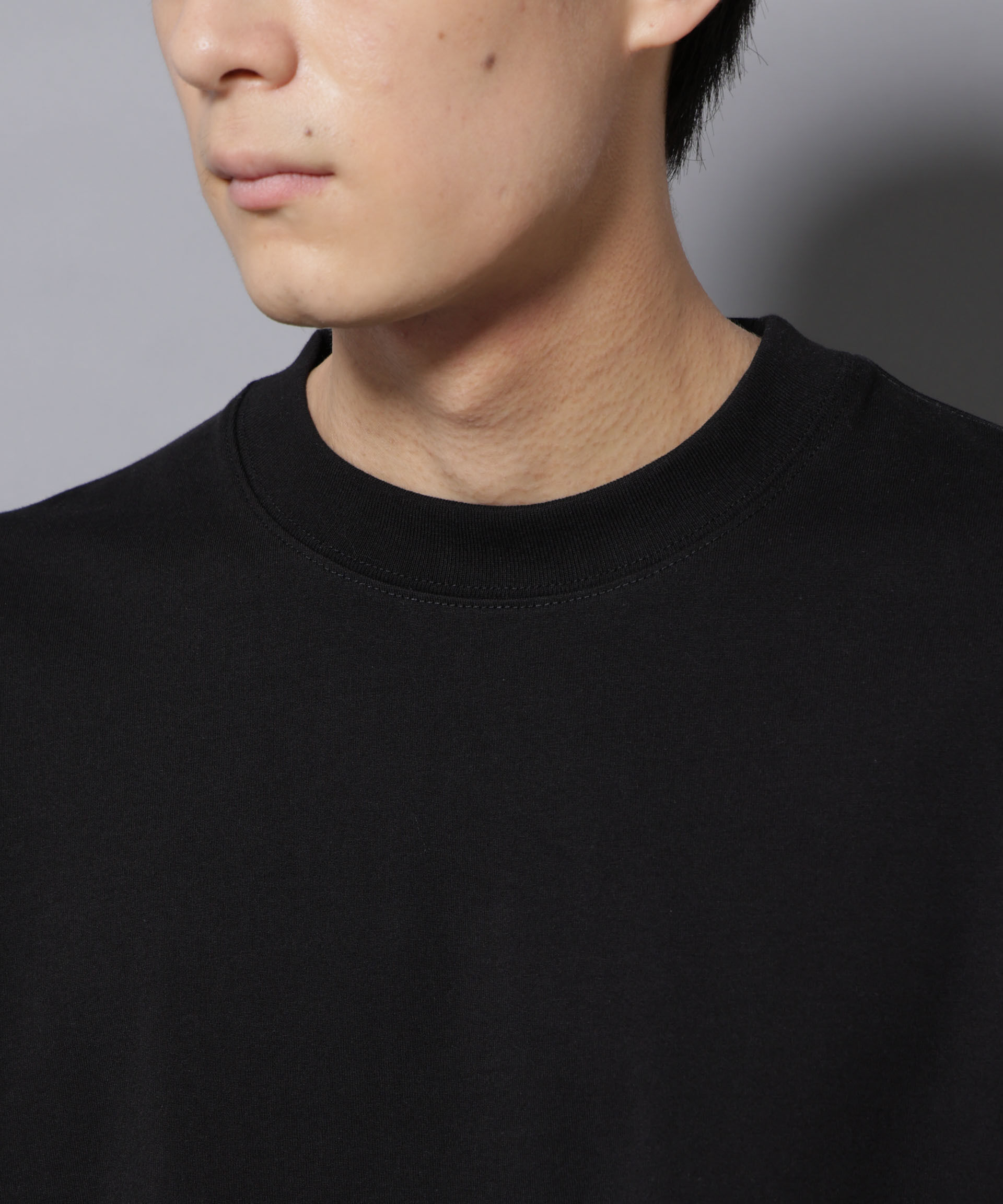 nano･universe「ビックシルエットワンポイントTシャツ 長袖」|Tシャツ・カットソー|