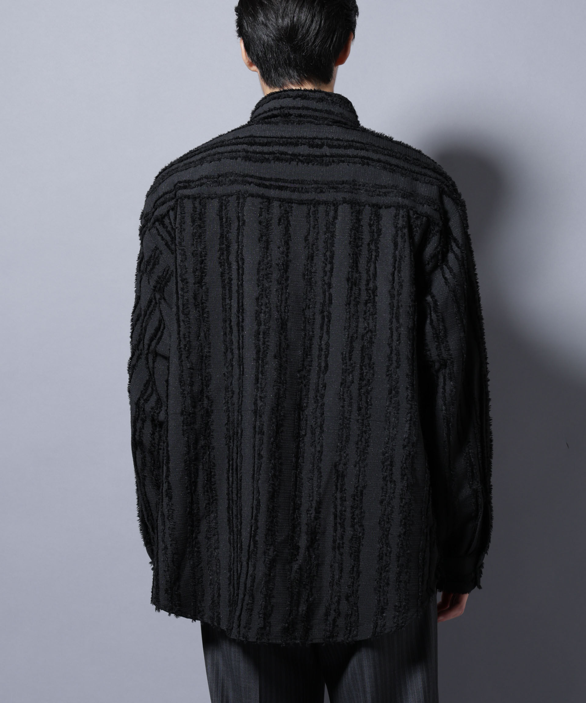 nano･universe「カットレースフリンジシャツ」|シャツ・ブラウス|