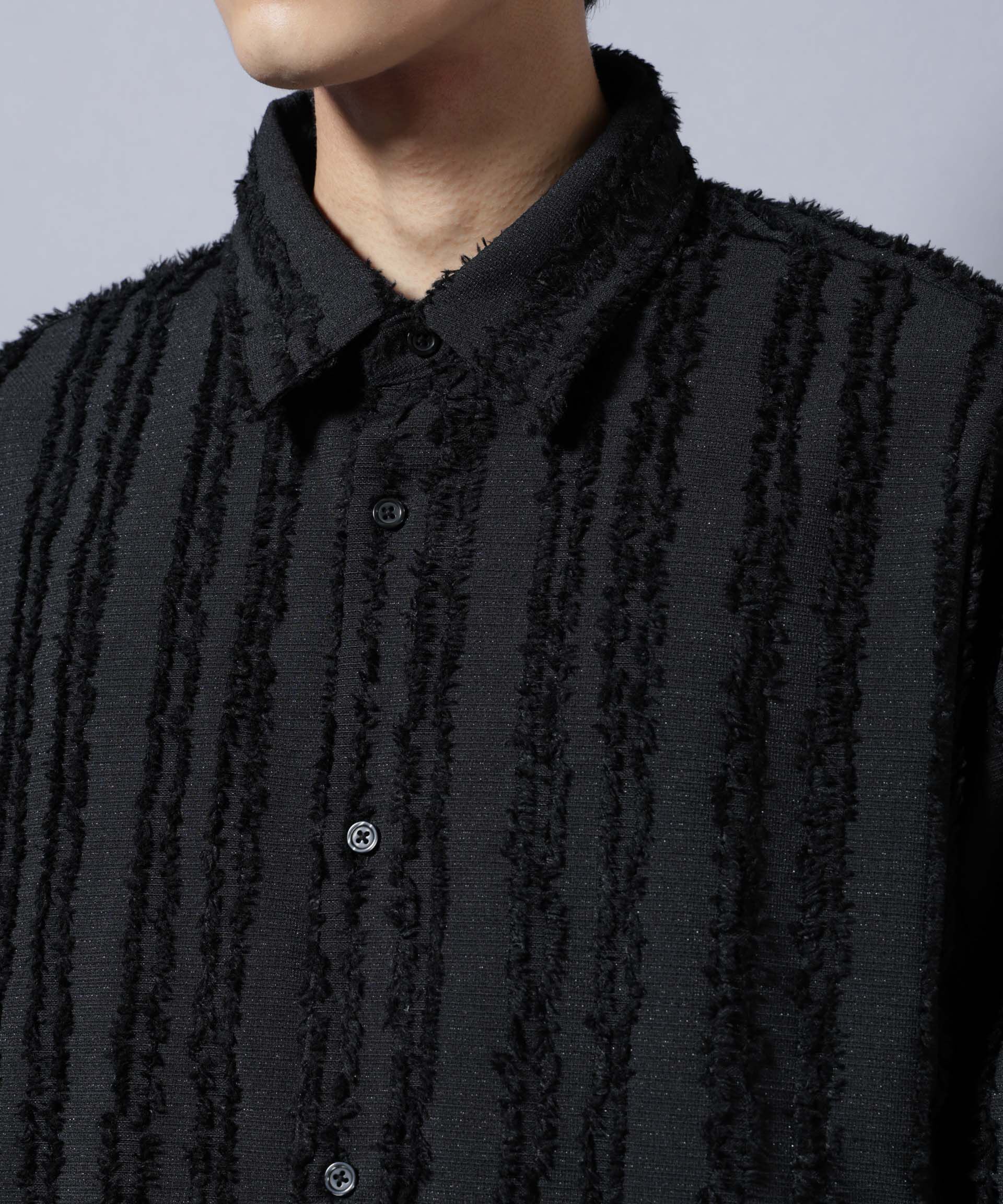 nano･universe「カットレースフリンジシャツ」|シャツ・ブラウス|