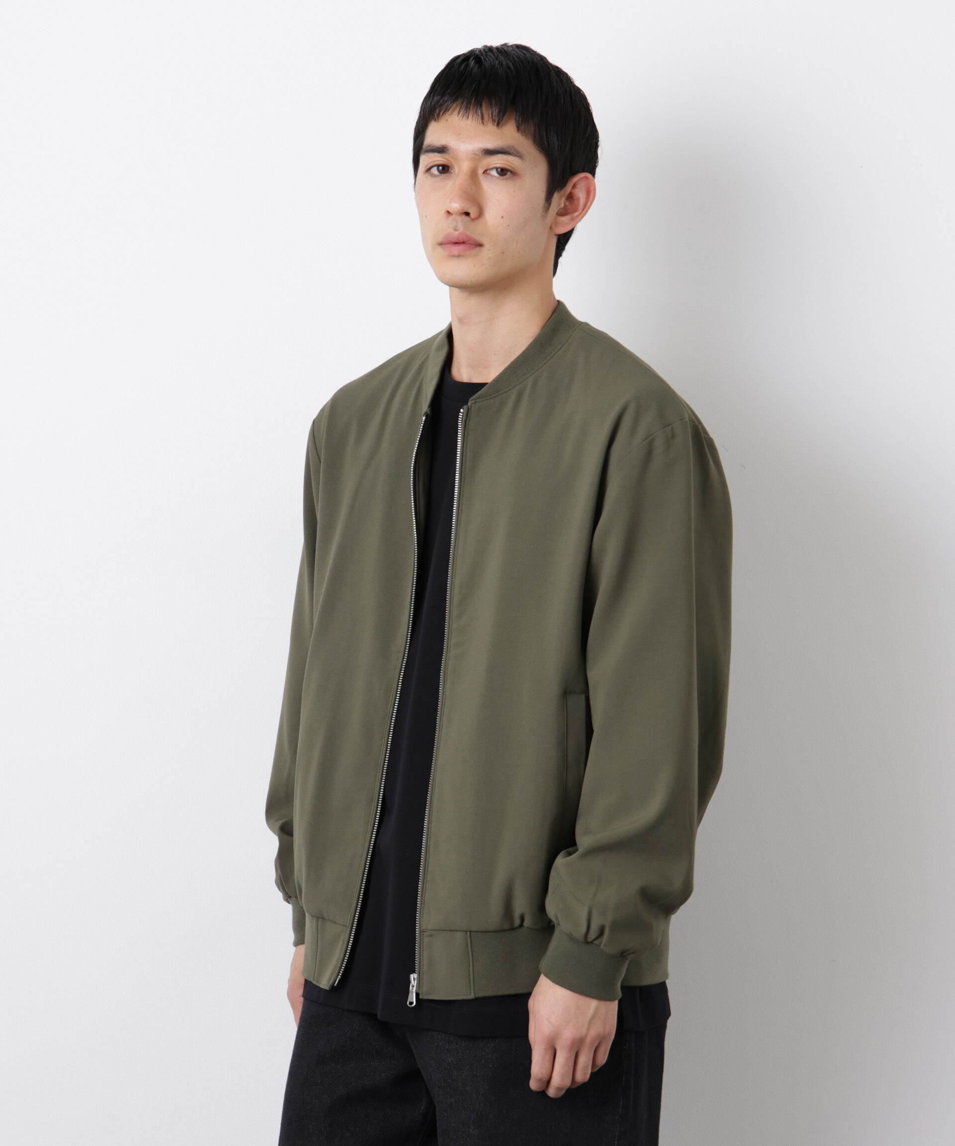 nano･universe「TRインタックMA-1」|ブルゾン・スタジャン|