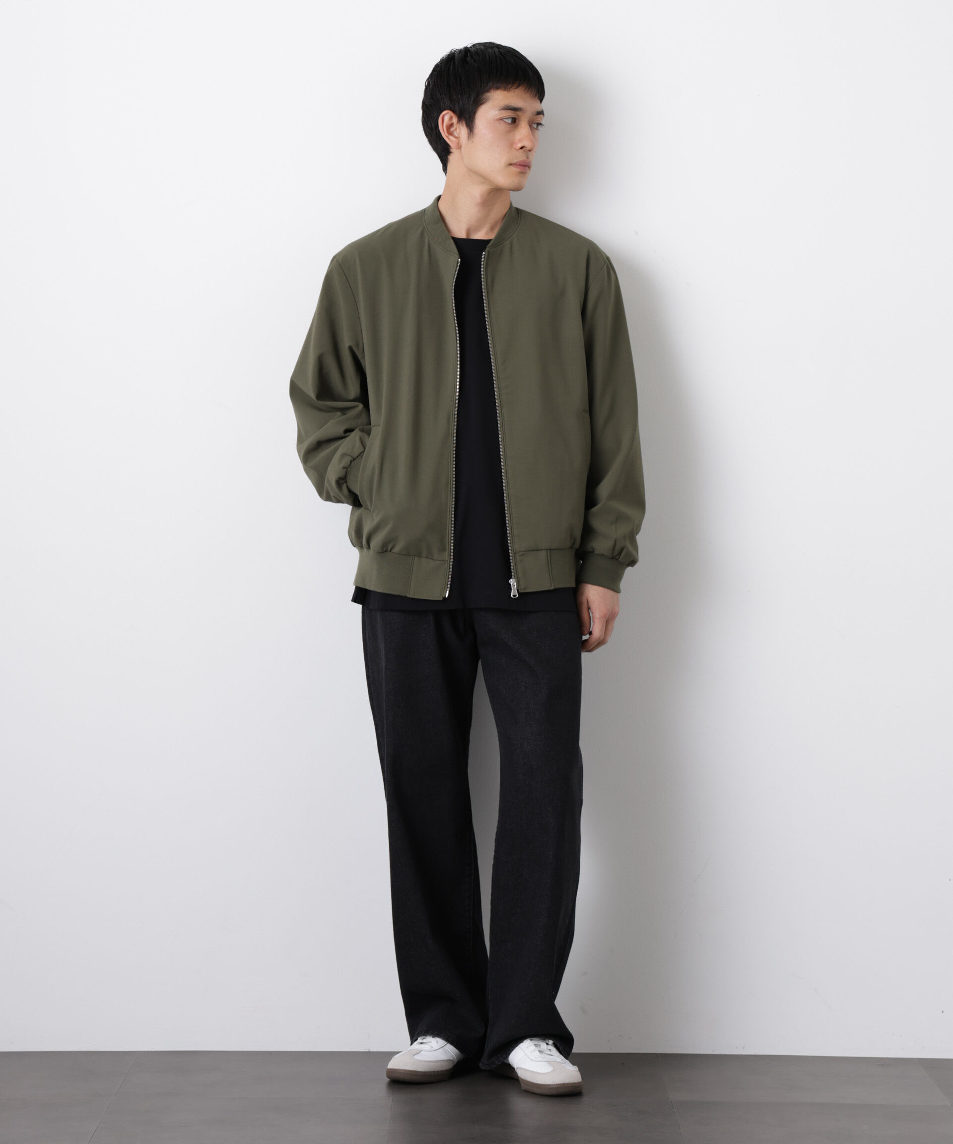 nano･universe「TRインタックMA-1」|ブルゾン・スタジャン|