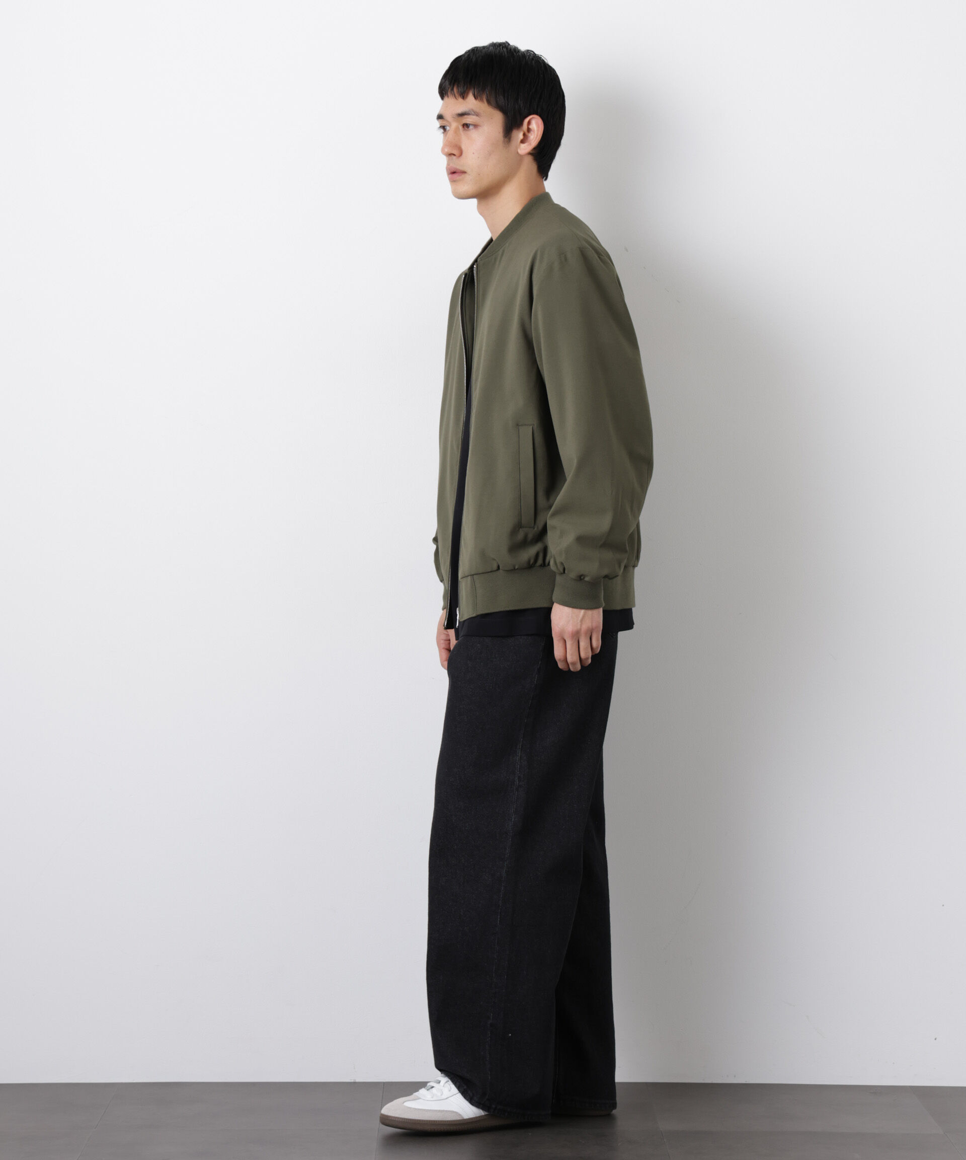 nano･universe「TRインタックMA-1」|ブルゾン・スタジャン|