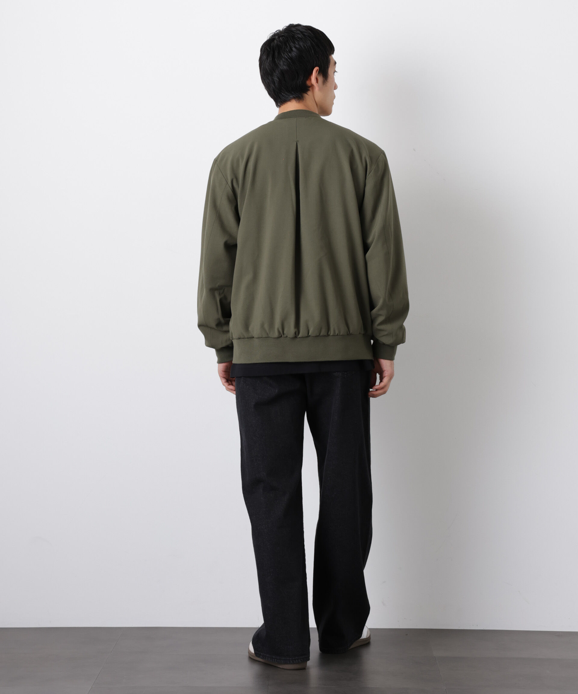 nano･universe「TRインタックMA-1」|ブルゾン・スタジャン|