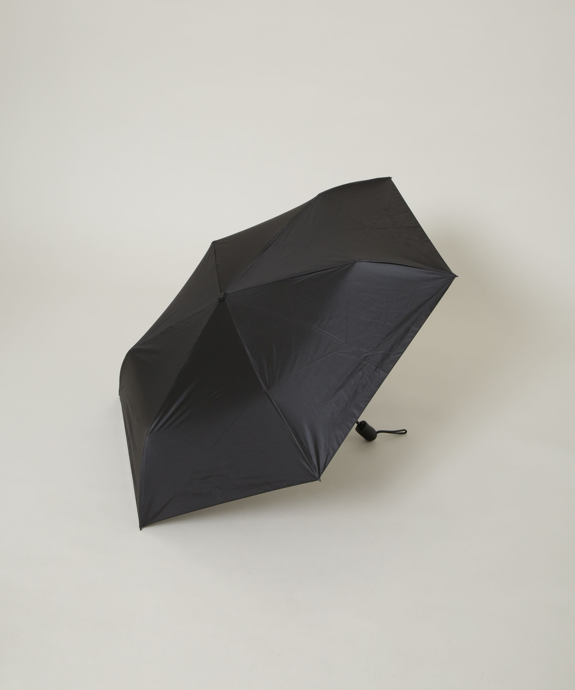 nano･universe「WEB限定/晴雨兼用 折りたたみ傘(撥水/遮光/UVカット)」|その他|ブラック