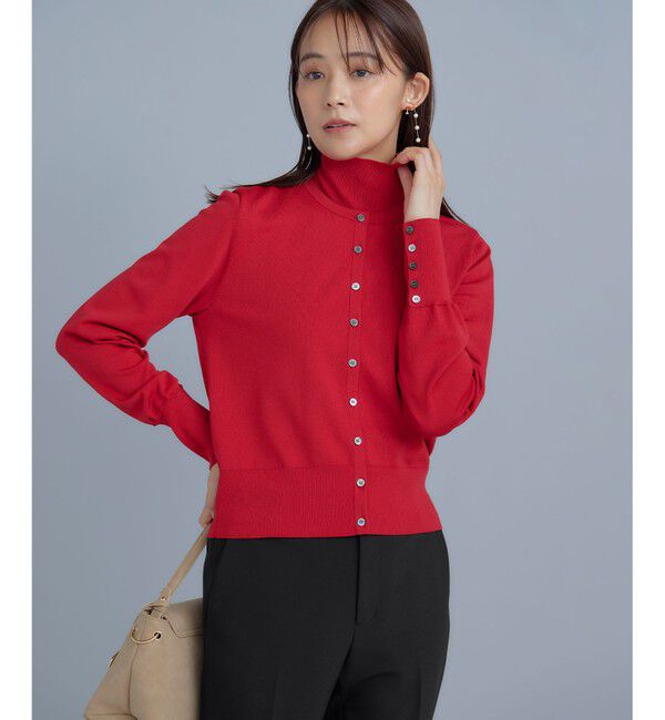 組曲「【6色展開・UVケア】クルーネックモダンカーディガン」|カーディガン|ﾁｪﾘｰﾚｯ