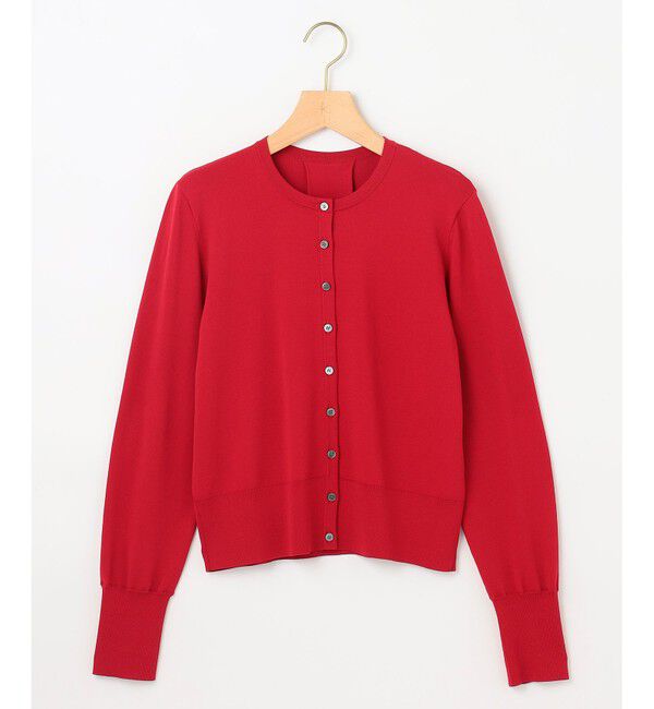 組曲「【6色展開・UVケア】クルーネックモダンカーディガン」|カーディガン|