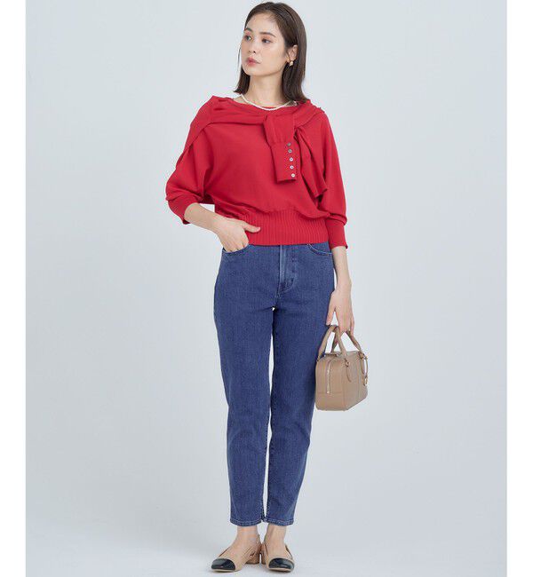 組曲「【6色展開・UVケア】クルーネックモダンカーディガン」|カーディガン|