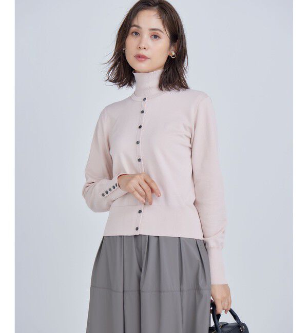 組曲「【6色展開・UVケア】クルーネックモダンカーディガン」|カーディガン|