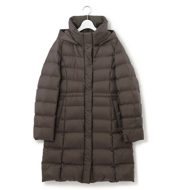 23区「【VERY掲載/新色追加】シレータフタ ロング ダウンコート」|ダウン|