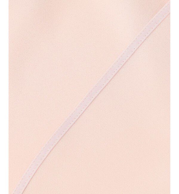 BEIGE,「【洗える】STOW / バンドカラーフリルブラウス」|シャツ・ブラウス|