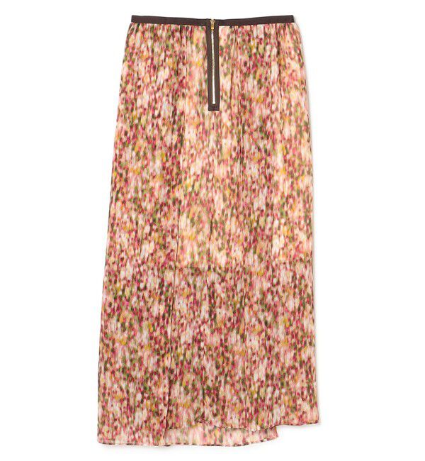 BEIGE,「【洗える】BORONIA / フラワーシフォンロングスカート」|スカート|