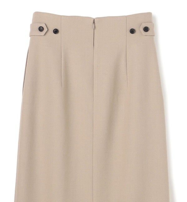 BEIGE,「【VERY NaVY12月号掲載】BUNNELL / ウールハイウエストタブボタンスカート」|スカート|