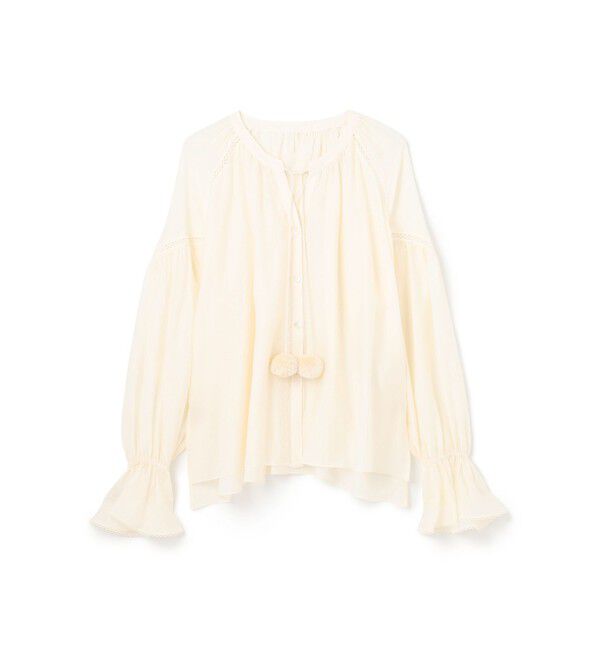 GRACE CONTINENTAL「トリアセカフタントップ」|シャツ・ブラウス|