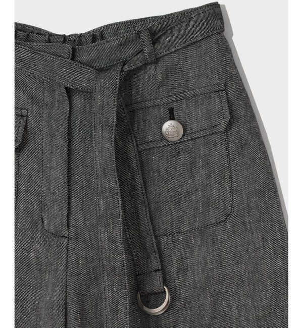 Grace Class「リネンデニムライクパンツ」|デニム|