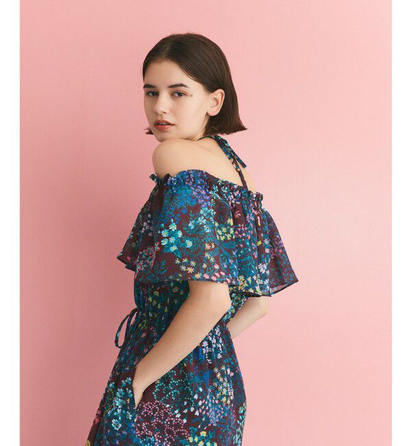 Grace Class「ボタニカルプリントワンピース」|ワンピース|