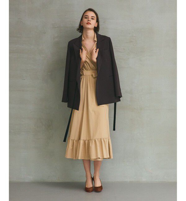 Grace Class「カシュクールシャツワンピース」|ワンピース|