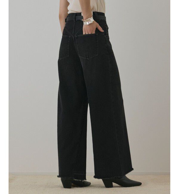 Diagram「ハイウエストバギ－デニム」|デニム|